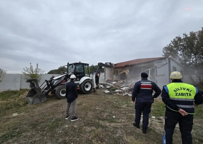 Silivri Belediyesi Kaçak Yapılarla Mücadelede İlerliyor